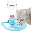Generico Base Per Fontana Acqua Gatti - Rack Portatile Con Ventose | Portafontana Per Gatti Senza Filtro | Cani, Cuccioli e Gattini Razze Piccole Medie Grandi Casa Viaggio Balcone Interno