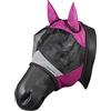 PFIFF 102943 - Maschera antimosche con protezione UV, per cavalli, frangia, rosa