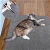 ENONCI - Tappetino tiragraffi autoadesivo per gatti e altri animali domestici, protezione antigraffio per divano e mobili, riutilizzabile (grigio, 40 x 120 cm)