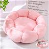 DOTBUY-SHOP Cuccia Cane Peluche Cuccia Gatto e Cane Cuscino per Cani, Forma di Fiore Lavabile Cuscino per Animale Domestico Interno, per Cani Gatti Gattino (40cm,Rosa)
