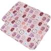 FANSU 2pc Tappetino per Cani, Stampe Carine Assorbenti Tappetini Igienici per Cani, Traversine Cani Lavabili, Tappetino per Addestramento del Cane Riutilizzabile (40x30cm,Rosa Chiaro)