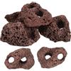 Happyyami Rocce Vulcaniche Naturali per Acquario 6 Pezzi Supporto Fisso per Piante Acquatiche Decorazioni di Pietra Lavica per Serbatoio Pesci E Gamberetti Ornamenti Acquario