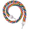 VILLCASE 1 Pc Stazione Permanente Del Pappagallo Accessorio Per Uccelli Posatoi Per Uccelli Ara Giocattoli Pesce Persico a Corda Di Pappagallo Uccello Corda Da Arrampicata Ruotare Masticare
