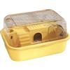 Reheyre Gabbia per criceti - Habitat acrilico trasparente per piccoli animali | Include ruota per esercizi e bottiglia d'acqua | Ideale per criceti, ratti, gerbilli e porcellini d'India | Misura 30 cm