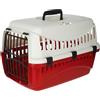 Kerbl Pet Box de transport Expedion - creme/bordeaux 48x32x32cm