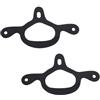 SZLIFE 2X Cinturini per speroni in Gomma Cinturini per Stivali Equestre Cowboy Cowgirl Western Equitazione Donna Accessori Elastici Cintura per speroni