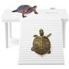YOUTHINK Rettili Tartaruga Piattaforma Galleggiante con Scala Arrampicata Terrario Acquario Tank Ornament Turtle Pier Floating Rettili Basking Platform for Lizard Turtle Spider