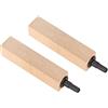BROLEO 2 Pezzi/Set Pietra Porosa in Legno per Acquario per Creare Oggetti Molto Fini (L)
