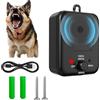 Generico Anti Barking Device for Dogs, Ultrasonic Dog Bark Deterrent, Automatic Bark Control Device with 3 Frequency Modes, Rechargeable IPX4 Outdoor Indoor Bark Stopper