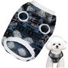 Generic Gilet per cani e gatti, morbido e caldo, antivento, resistente all'acqua, elastico, alla moda, per cani e gatti