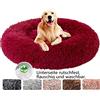 Haoye Cuccia Cane Interno Lavabile, Cuccia Cane Morbida, Cuscino per Cani di Taglia Grande, Media e Piccola - Ø 80cm