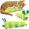 Speedy Panther Giocattolo con erba gatta, giocattolo interattivo per gatti per auto-occupazione, morbido cuscino in peluche, per igiene dentale e attività