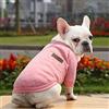 XINGNIAO Felpa con cappuccio per Bulldog Francese - Morbido maglione lavorato a maglia a due gambe per cani di piccola e media taglia