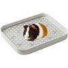Generico Toilette Di Coniglio - Allenatore Vasino A Gabbia Quadrata, Vassoio Per Lettiera Per Bagni Coniglietto, Padella Per Piccoli Animali Domestici, Conigli, Cavie, Furetti, Cincillà | Box Da Allenamento Pe