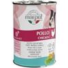 Generico Marpet Umido Cane, alimento completo per cani adulti di tutte le taglie Grainfree (senza cereali), Monoproteico gusto POLLO | 6 scatolette da 400 grammi l'una.
