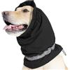 DONGKER Cuffie per Antirumore Cani, Paraorecchie per Cane Impermeabili con Strisce Riflettenti, Copri Orecchie per Cani Alleviare Ansia, Calmante, Mantiene Caldo e Protegge Freddo