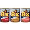 Generico Miglior Gatto Bocconcini Assortiti, 405g, 24 Scatolette Cibo umido per gatti (Gusto, 3 Gusti Mix)