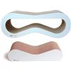 PetValley Tiragraffi per Gatti Kit Cuccia + Grattone Prodotto di Design in Cartone Ondulato Made in Italy, Ideale Come Cuccia, Palestra e Graffiatoio. 100% Riciclabile