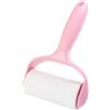 Mipcase Rullo per Peli di Animali Domestici Rosa in Plastica con Manico a Y Facile da Cambiare e Adesivi Forti per Vestiti e Auto, Senza Odore