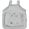Generic Grembiule Traspirante per Gatti | Trasportino Regolabile Con Fori | Imbracatura Con Borsa a Coulisse per Tagliare le Unghie