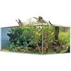Aquariumline Acquario Shallow Tank 45x25x18 cm - Vetro Extrachiaro, Design Rettangolare per Aquascaping e Nano Acquari (60x30x20H)