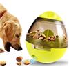 BAKAJI Giocattolo Dispersione Cibo per Animali Domestici Stimolazione Mentale e Fisica, Pallina Educativa Cani e Gatti Fori Aria Rilascio Odori Stimolanti, Distributore Gioco Ovale Crocchette Biscotti
