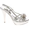 Albano Sandalo con strass con plateau