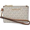 Michael Kors Jet Set Small Coin Purse Vanilla One Size