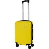 CABIN GO CABIN 5508 Valigia Trolley ABS, bagaglio a mano 55x37x20, Valigia rigida, guscio duro e antigraffio con 8 ruote.