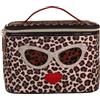 Camomilla Milano Beauty Case Donna, Poliestere, Collezione Be Chic, Misura M, Colore Marrone