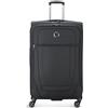 DELSEY PARIS - HELIUM DLX - Valigia Grande Estensibile Morbida - 83x50x33 cm - 123 L - XL - Nero