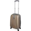 Ormi Trolley Mod 188 Rigido in Abs 52 Cm, 32 Litri 4 Ruote, Bagaglio a Mano (BRONZO)