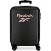 Reebok Beverly Valigia da cabina Nero 38x55x20 cm Rigido ABS Chiusura a combinazione laterale 34L 2 kg 4 Ruote bagaglio a mano
