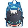 How To Train Your Dragon Zaino blu Sdentato di Dragon Trainer | Design con cerniera per bambini | Perfetto per materiale scolastico e per il ritorno a scuola | Merchandising dei personaggi
