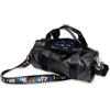 LOQI Love Life Metallic Black Weekender, Nero , m, Tasca per documento d'identità