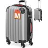 Monzana Valigia a Guscio Rigido M Trolley Lucchetto 4 Ruote Bagaglio Manico Telescopico Alluminio