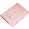 LANANAI Borsa per passaporto in pelle PU Custodia per passaporto in pelle anti-magnetica Porta passaporto Custodia per passaporto Mini custodia per passaporto, rosa, 11 x 0.7 x 14.7 cm, Casual