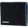 Piquadro PU1393B2/N Portamonete, 12 cm, Nero