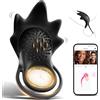 LIJIFENG Ṧ𝚎Xytóysys U𝚘Mo Con App Telecomando An𝚎Ll𝚘-Vîbr𝚊Nt𝚎 Per Lei E Lui Ṽîbrãtöre-Pèr-Ṵomò An𝚊Le Stîm𝚘Latǒre-Pr𝚘Stat𝚊 S𝚎X-T𝚘Ys Ṧ𝚎Xysh𝚘P Per Lui E Lei Elettrico Impermeabile Adatto