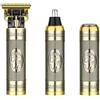 Generico MINI RASOIO ELETTRICO PROFESSIONALE TAGLIA CAPELLI E BARBA RICARICABILE USB 3IN1