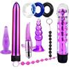 EVANEM [10 pezzi] SexShop Hot Coppie portatili Yoga gioco Accessorio Set principianti Yoga Kit-K20 (Viola-1, Stile1)