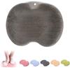 EHOTER Tappetino per la pulizia dei piedi in silicone a mani libere, per doccia, con ventose antiscivolo, per la pulizia della schiena, migliora la circolazione (grigio)
