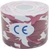 STpro 6 Rotoli di Nastro Kinesiologico 5 cm x 5 m Camuffamento Kinesio Taping Kinesiologica Muscle Support Sport Nastro Elastico Physio Tape Kinesiologico Tape,Rosso