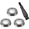 JKDND Compatibile Con Philips Norelco HQ3 HQ4 HQ55 HQ56 HQ6900 HQ6868 HQ5812 HQ6874 Testine Di Ricambio For Rasoio 3 Pezzi