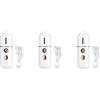 Fegtrty 3 vaporizzatori facciali portatili, mini umidificatore facciale USB, spruzzatore facciale nano-, macchina per nebulizzazione a per viso