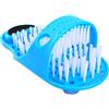 Tissting Bagno Foot Cleaner, Pantofola per Piedi Antiscivolo Detergente con Ventosa Pantofola Massaggiatore per Applicare il Galleggiante Spa Piedi da Bagno