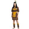 DEGUISE TOI Costume indiana guerriera per donna - Marrone - M/L