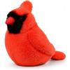 PuffPurrs Peluche cardinale rosso - realistici animali di peluche cardinali del nord da 15,2 cm, morbido peluche cardinale, carino piccolo cardinale rosso peluche per i tuoi amici