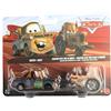 Mattel Disney Cars 2025 - Confezione da 2 in scala 1:55 con Mater e Trattore con Pneumatico in Bocca