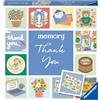 Ravensburger - Memory: Thank you, 48 Tessere, Gioco Da Tavolo, da 2 a 6 giocatori, 3+ Anni, Regali Festa della Mamma Originali